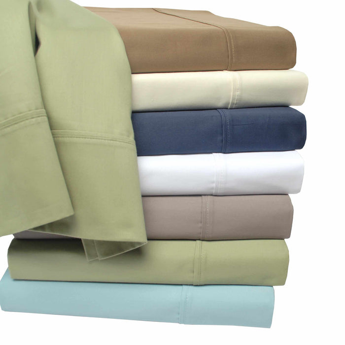 Smooth Long Staple Cotton Sheet Set-Sheet Set-Blue Nile Mills
