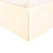 Wimberton 100% Brushed Microfiber Bed Skirt with a 15" Drop Length and Inverted Box Pleats - Ivory